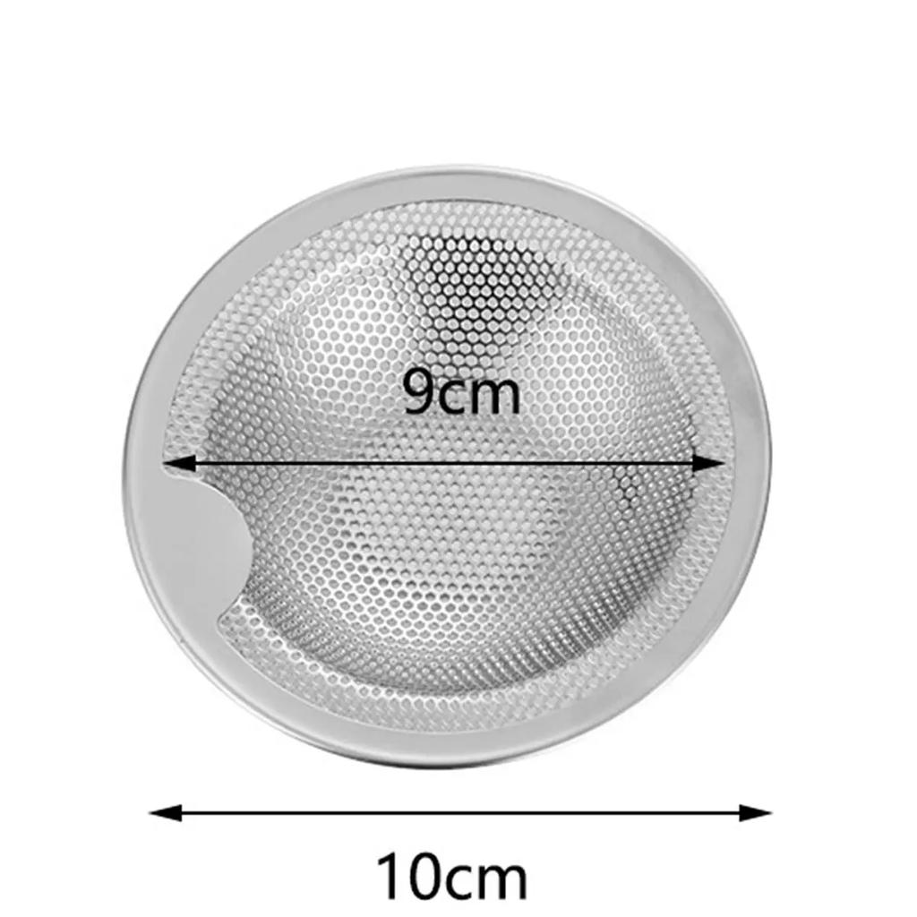 Stainless Steel Anti-blocking Bathtub Bathroom Kitchen Tools Kitchen Filter Drain Water Sink Strainers