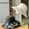 Ruyi's new sun-blocking and UV-protective fisherman hat for women, spring and summer Korean version, large brim, outdoor cycling sun hat