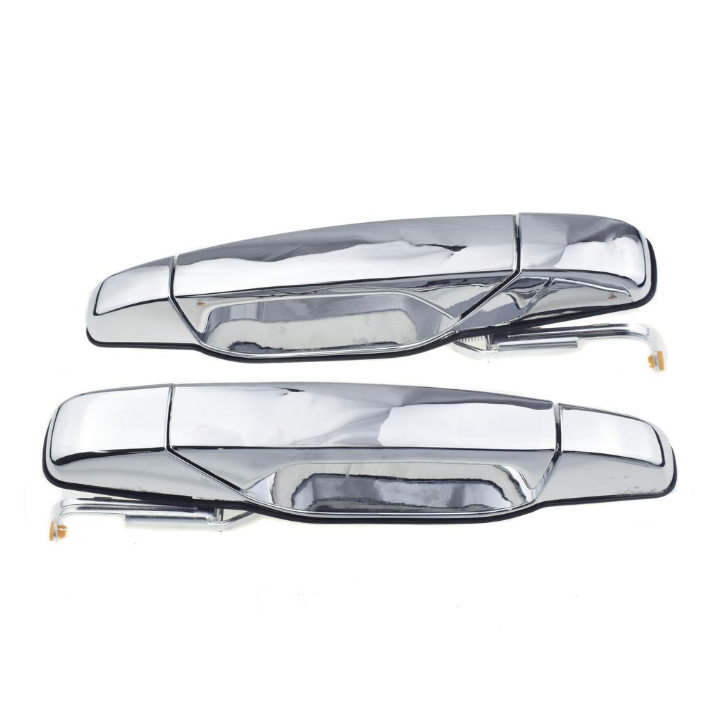 1/2/4 Pc Outside Door Handle Front Rear Left Right For Cadillac GMC Chevrolet Escalade Avalanche Silverado Suburban Sierra Tahoe