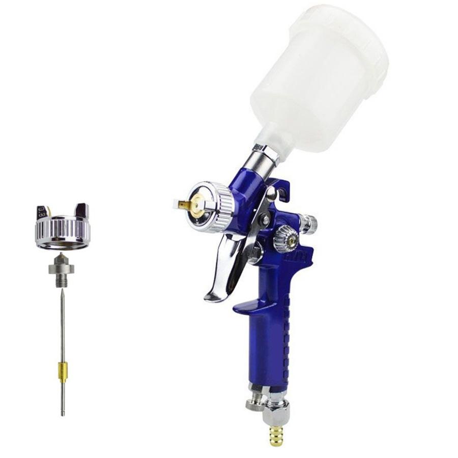 

Professional HVLP 0.8mm & 1.0mm Nozzle Spray Gun Mini Air Paint Car Painting