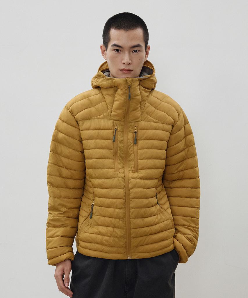 Leire Essential Hooded Light Padded Jacket [Mustard]