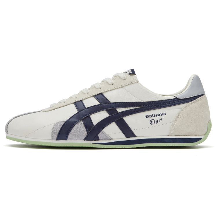 Onitsuka Tiger Runspark Unisex White Cream Navy 1183B480-103 44