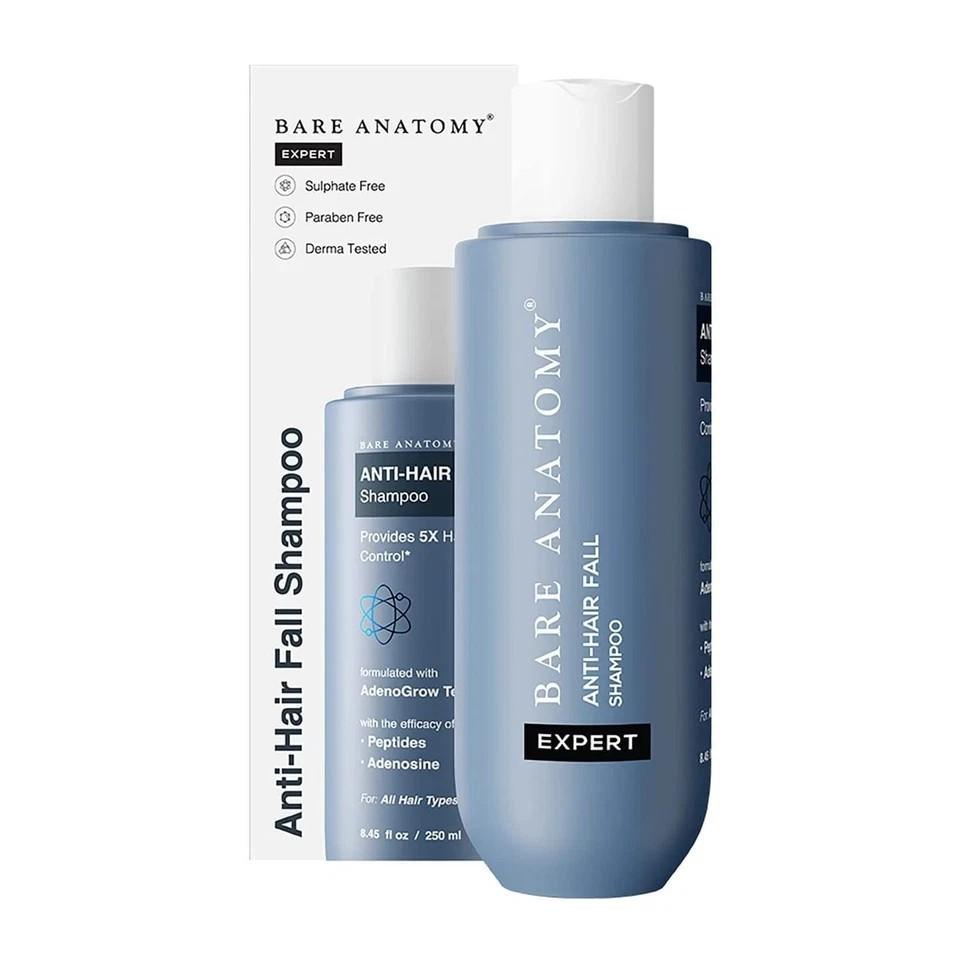 Bare Anatomy Anti-Haarausfall Shampoo Für Alle Haartypen 250ml