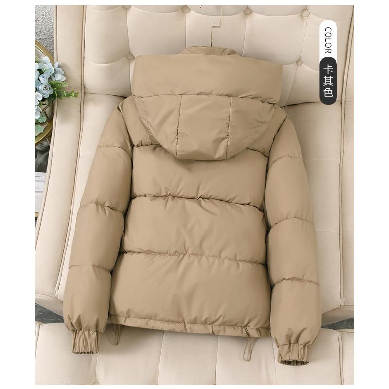 DAFIFY Γυναικεία μόδα casual φθινόπωρο χειμώνα μονόχρωμη στάμπα μακρυμάνικα μπουφάν και παλτό πουπουλένια παλτό