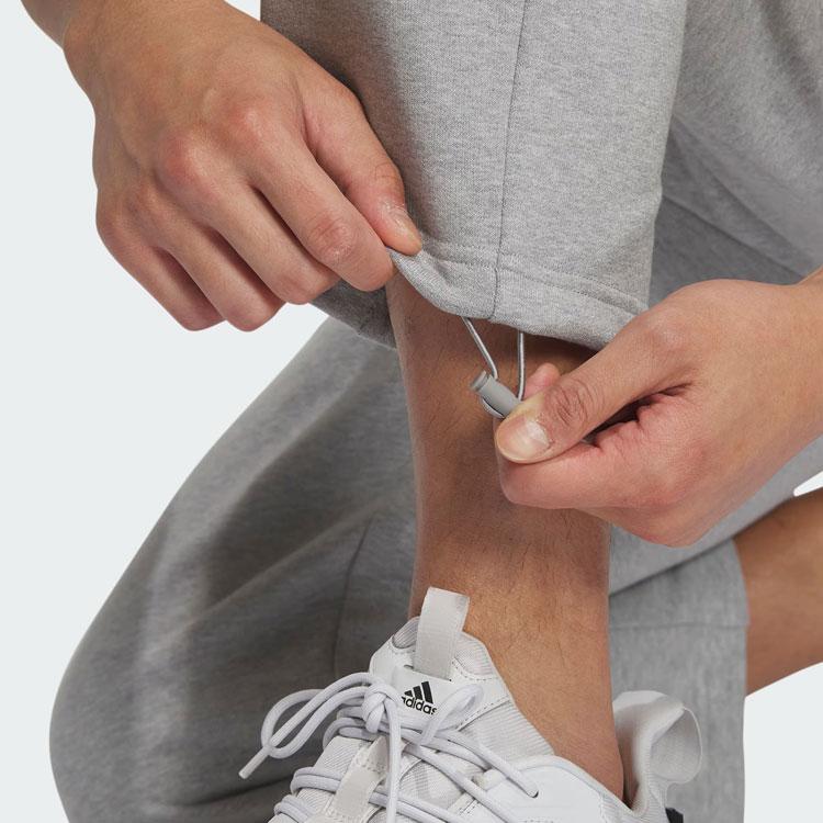 Adidas Small Logo Knit Track Pants Men Bottoms Grey IZ1600