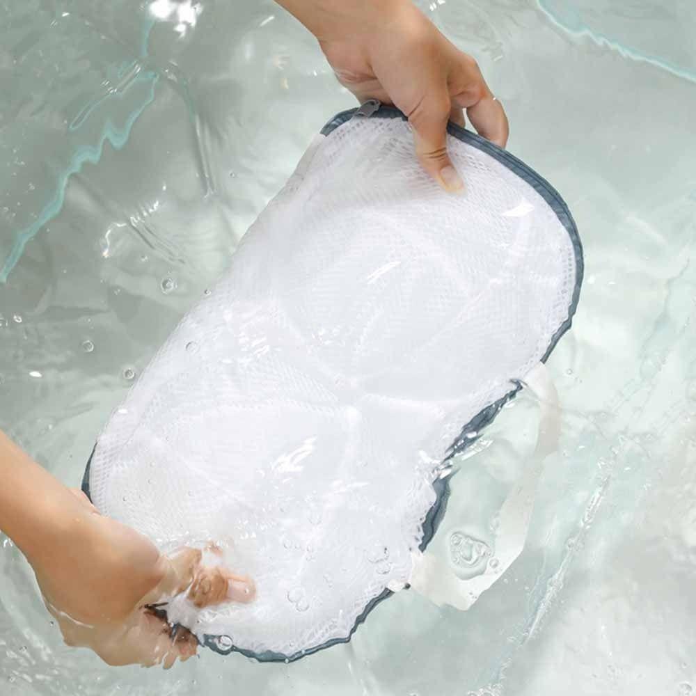 Zippered Closure Bra Laundry Bag Polyester Underwear Washing Bag Bra Mesh Bag  Underwear Cleaning