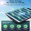 Solar 4G Street Light Camera, 10X Zoom, 3-Lens Recording, Humanoid Tracking, Outdoor Camera Lamp, Remote Control, Waterproof Design