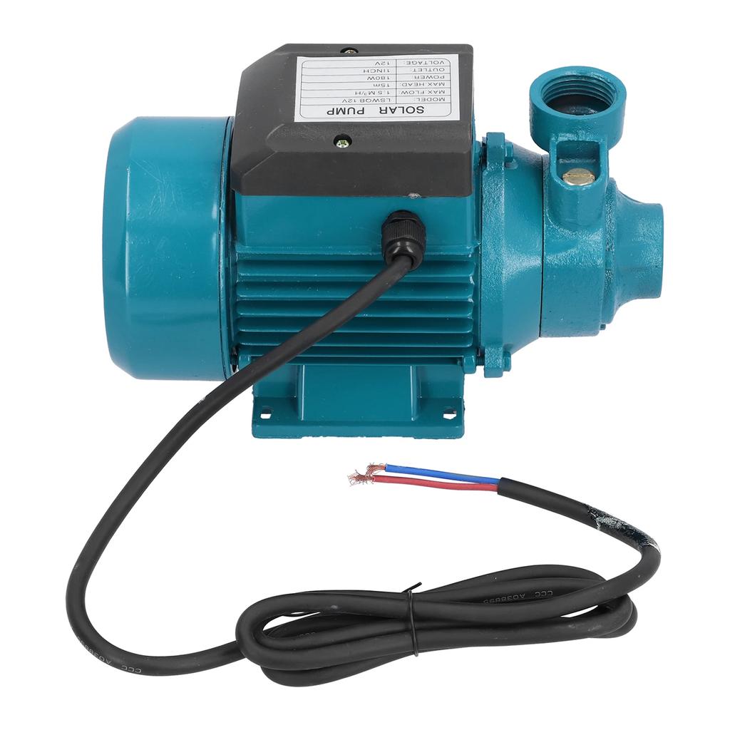 Motor Yatay Tek Emişli Sulama Su Pompası Tek Kutuplu Pervane Aleti 15m 180W DC12V
