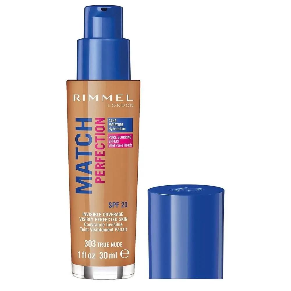 Тональная основа Rimmel Match Perfection 30 мл 1 Упаковка 303 True Nude