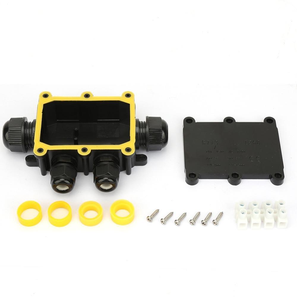2/3/4 Way Terminal Box IP68 Connection Box Electrical Junction Box  Junction Enclosure