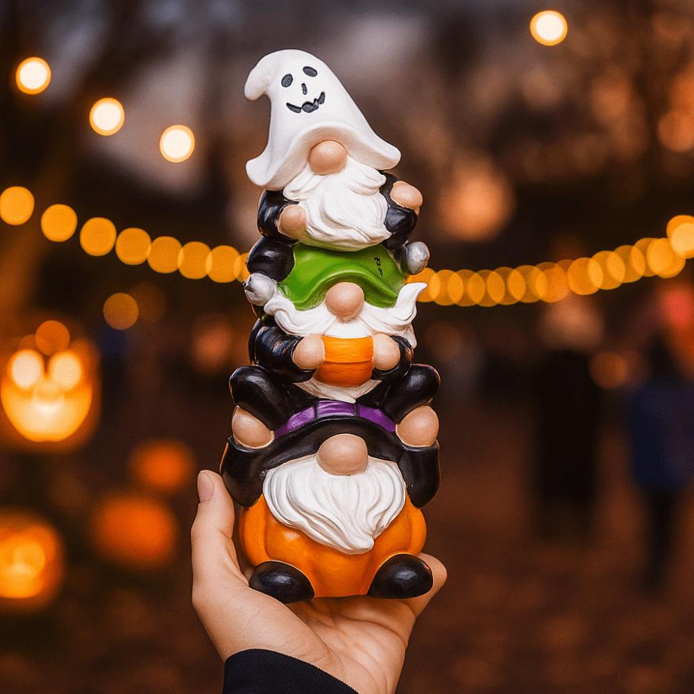 Handmade Halloween Statue Cartoon Garden Ornaments Creative Resin Crafts  Yard Ornament