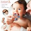 1Pc Silicone Teether Baby Animal Shape Wooden Teether Ring Kid Gift Bpa Free Silicone Children Goods Kid Teething Toy