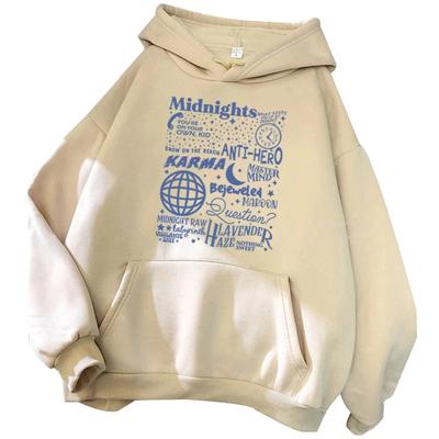 Taylor Midnights Mikina s kapucňou Taylor Mikina Hudobný album Mikina Darček pre milovníkov hudby Dámske mikiny s dlhým rukávom