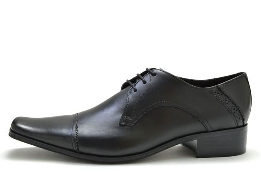3993 KATHARINE HAMNETT Business Shoes Shoes Men's (Black, Measurement_26_point_0_centimeters)