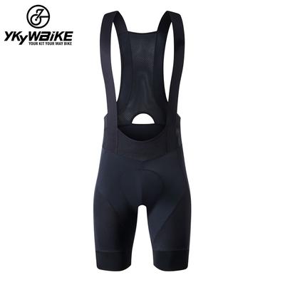 YKYWBIKE Fietsbroek met Bretels Heren Outdoor Kleding Fietstocht 6 Uur Gevoerde Fietsbroek met Bretels Heren Fietskleding Mtb Short