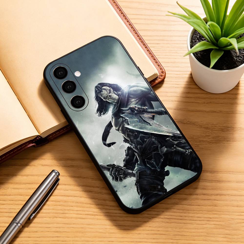 Game D-Darksiders Phone Case For Samsung Galaxy A73,A72,A71,A70,A53,A52,A51,Soft Silicone Black Cover