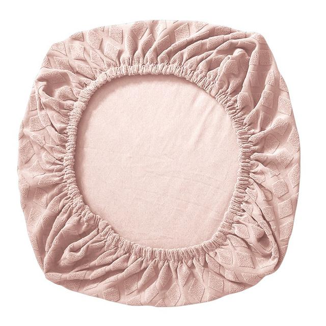 1pcs Elastic Office Chair Covers Jacquard Seat Covers Pineapple Lattice Fleece Slipcover Spandex Chair Cover Computer Protector