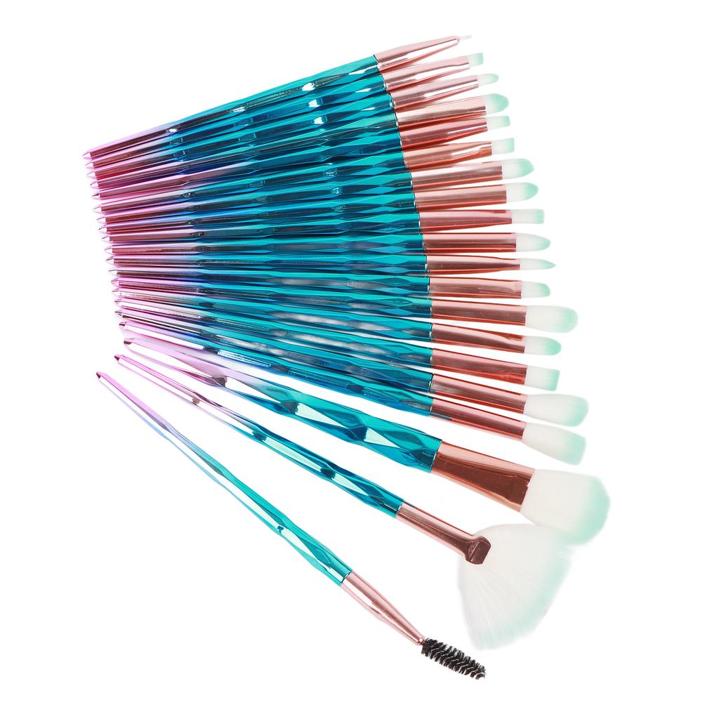 20pcs Makeup Brush Set Professional Foundation Concealer Face Powder Blush Eyeshadow Brushes for Wom
