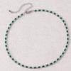 NEWEST Sexy Choker Iced Out Tennis Chain Necklace For Women Luxury Cubic Zircon Crystal Short Hiphop Neck Accessories Jewelry
