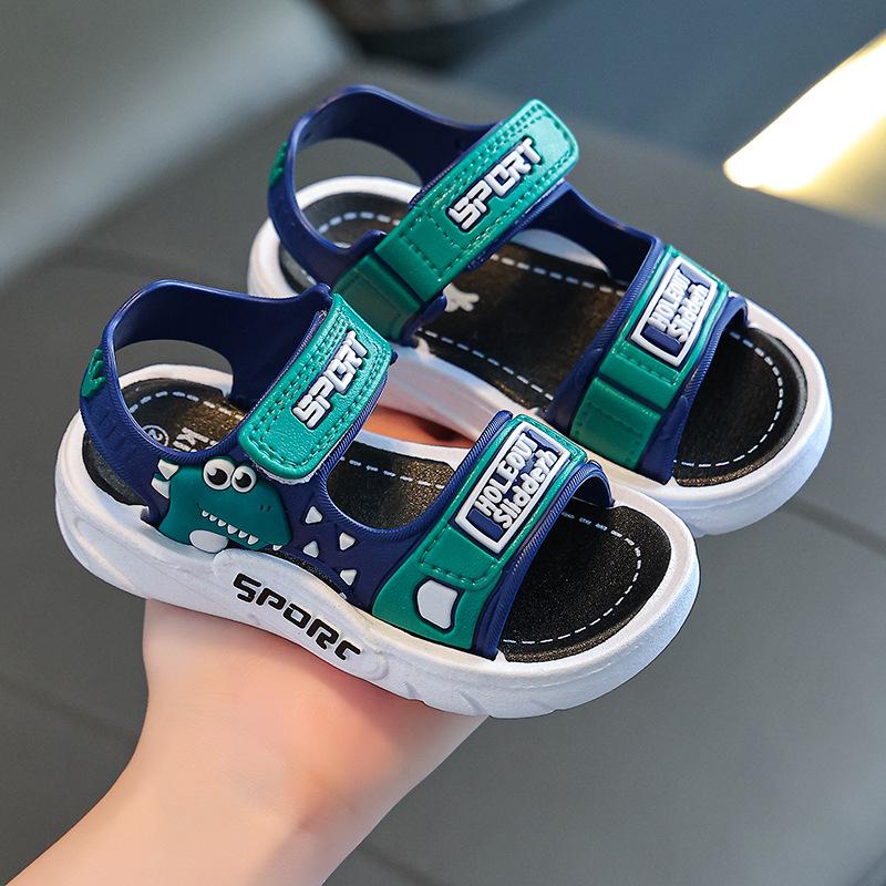 

Детские летние 2024 нескользящие шлепанцы для мальчиков и девочек: Комнатные, Для ванной, Пляжные сандалии. Size 21, 13.5cm length зелёный