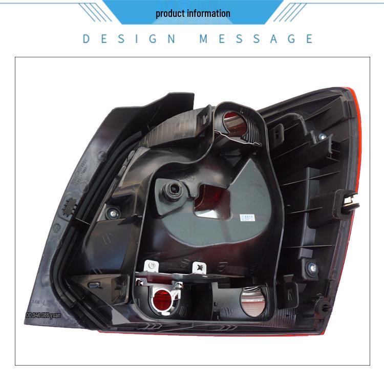 Compatible Rear Taillights and Brake Light Covers for Volkswagen Polo Hatchback (New and Old Models)