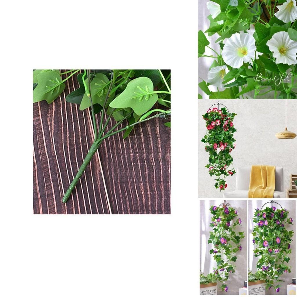 Fake Morning Glory Vine For Stunning Indoor And Outdoor Decoration**