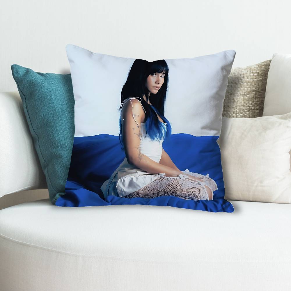 

AAitana CCuarto azul Anime Celebrity Merchandise AllMatch Printed Pillow Case Sofa Car Office Room Decoration Protector 30x30 cm
