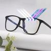 Big Frame Square Shape Prescription Eyeglasses Anti Blue Ray/Photochromic/ Myopic/Hyperopia/Progressive/Bifocal Eyeglasses Unisex Design