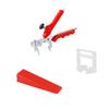 1/1.5/2/2.5/3mm Wall Floor Tile Leveling System Clips Ceramic Leveler Spacer Plier Wadge Kit For Tile Laying Construction Tools