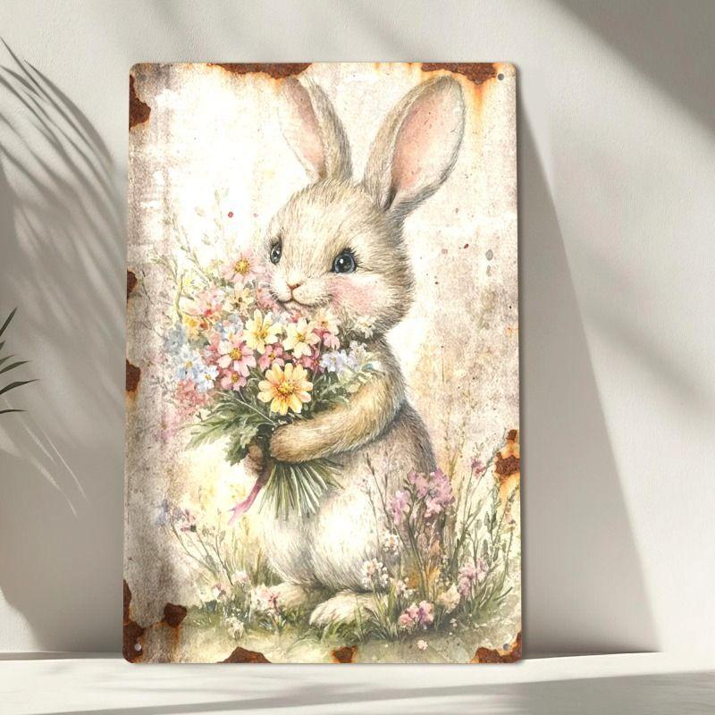 Metal Painting Russian Easter Theme Religious Home Wall Art Decor Religious Easter Gift