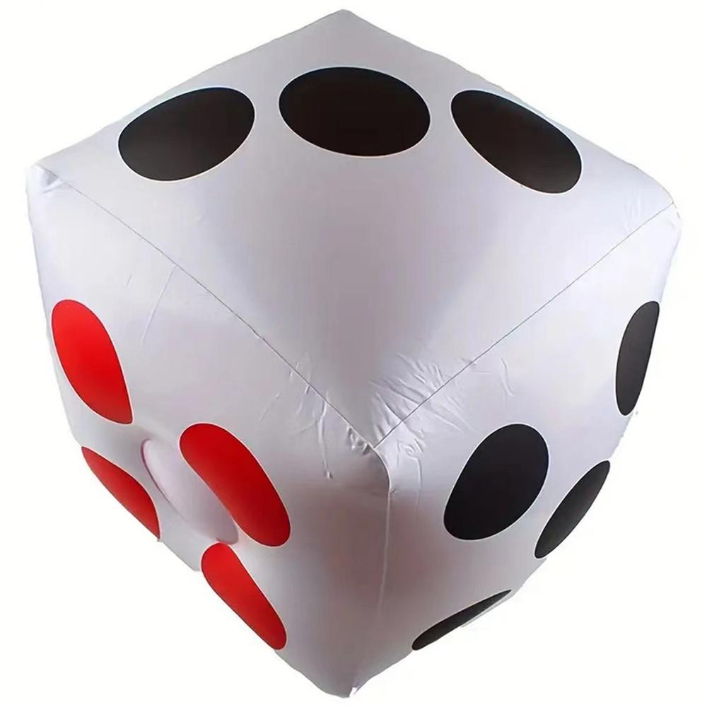 Funny Outdoor Inflatable Dice Pool Halloween Party Games Entertainment Dot Diagonal Giant Child Adults Game Play Cube Toy