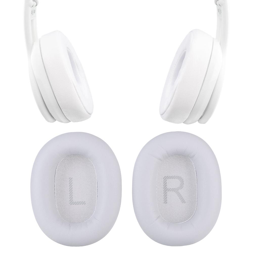 1 Pair Replacement Ear Pads Noise Isolation Memory Foam Ear Cushions Protein Leather Earmuffs for MPOW H12 ANC Headphone
