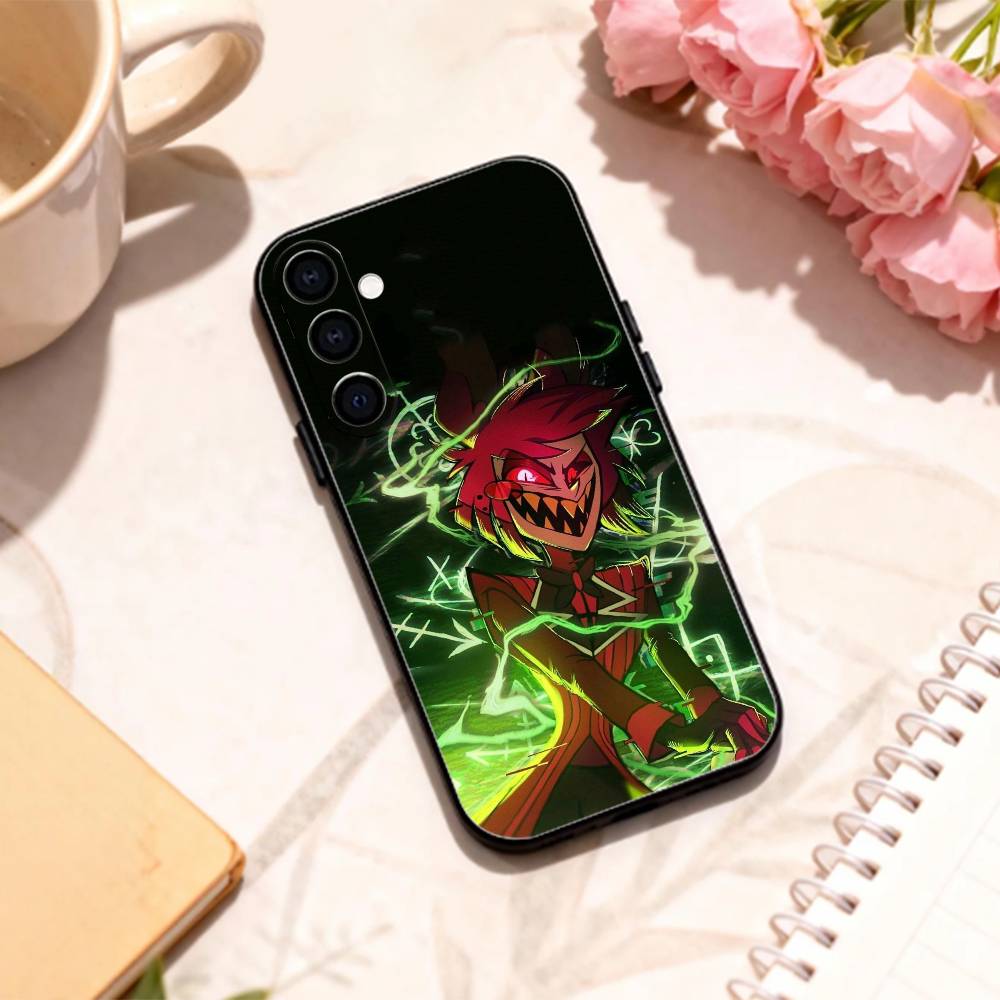 COOL H-HazbinS H-Hotels A-AlastorS   phone Case For Samsung Galaxy A73,A72,A71,A70,A53,A52,A51,Others Soft Black Shell