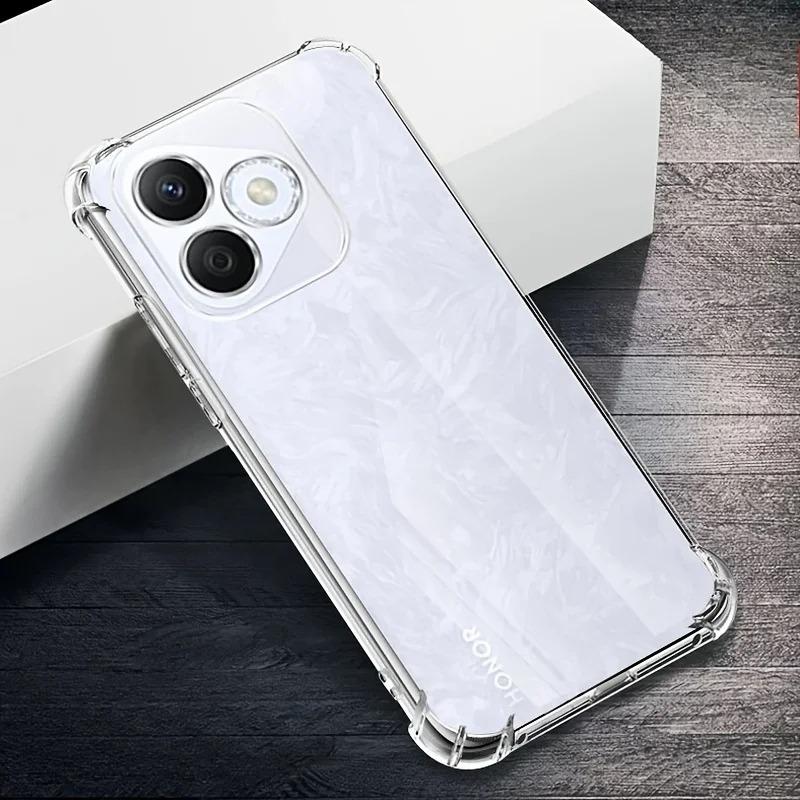 EUCAGR For Transparent Phone Case for Honor X60 GT Soft TPU Silicone for Honor X60 Pro X60i 5G Back Cover Clear Case