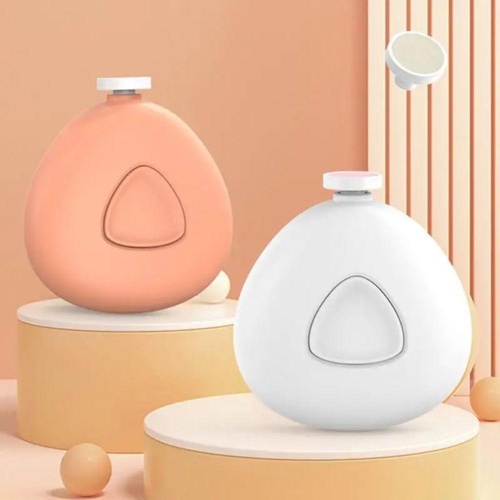 

Anti-clamping Nail Clipper Low Noise Nail Trimmer New Electric Nail Polisher помаранчевий