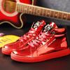 2025 Street Male High-top Shoes Men's Casual Shoes Mirrored Trendy Men's Board Shoes Casual Sneakers Zapatos Para Hombre