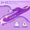 Thrusting Vibrator G Spot Dildo Sex Toy for Woman with Thrusting Vibration Rabbit Vibrators Clitoral Massager Sexual Wellness