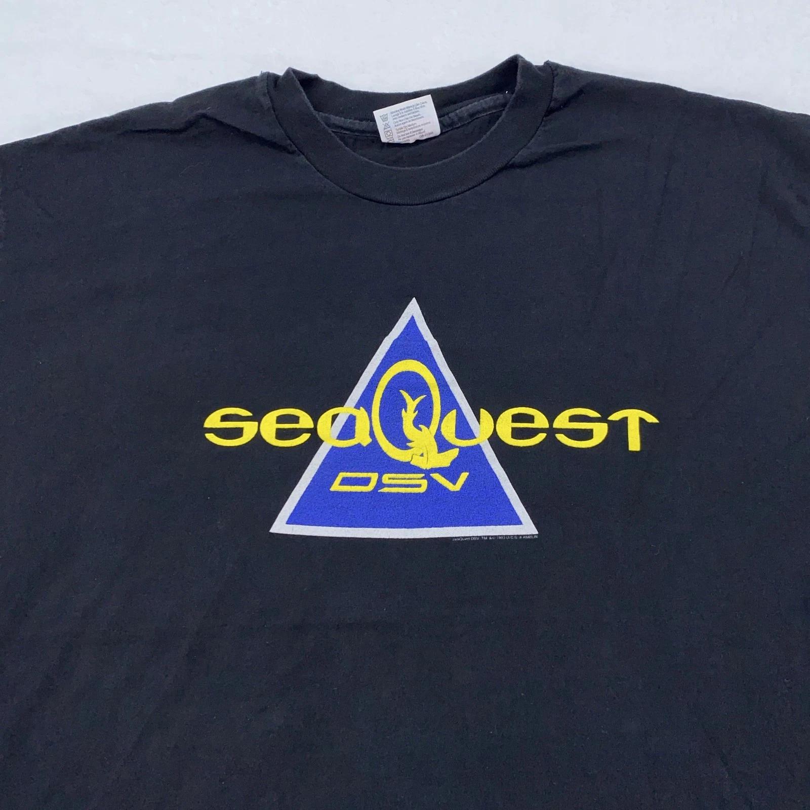 

Vintage 90s SeaQuest DSV Shirt Mens Large/XL TV Show Sci-Fi submarine Tee 4XL