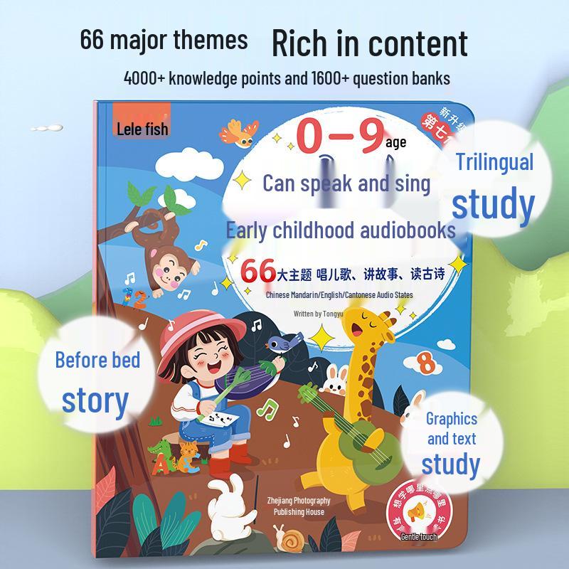 Third Gen Interactive Audiobook for Early Childhood Language Development (Ages 0-8)