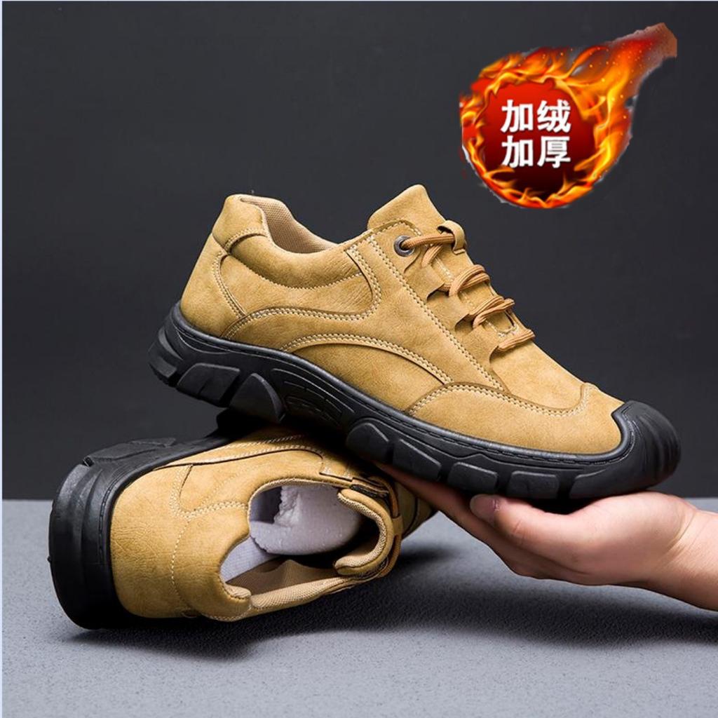 Men's Shoes Autumn and Winter Sports Shoes Large Size Non-slip Travel Shoes Medium and Outdoor Hiking Shoes