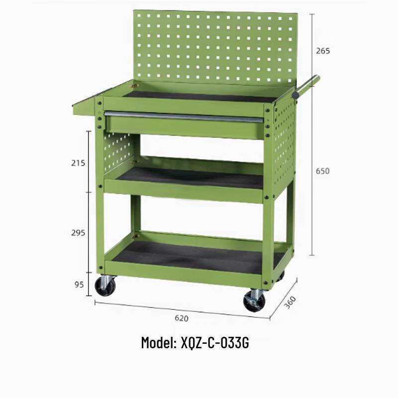 Miling Multi-functional Workshop Tool Cart