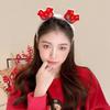 Red Hairband 2024 Happy New Year Headband Lion Dance New Year Headdress  New Year Gift