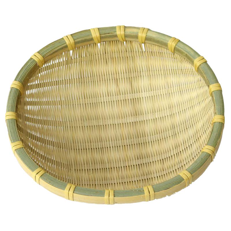 Small Handwoven Bamboo Basket 3-Piece Set (14-16-18cm)