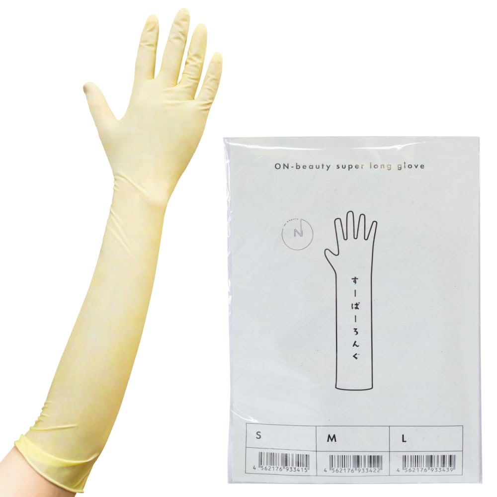 

Супер длинные перчатки S Натуральный каучук длинные перчатки 1 пара Салон красоты Бизнес перчатки Шампунь и [ON beauty] (2 куска) (Для Перми)