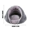 Cat Bed Cave Cozy Cat Nest For Indoor Cozy Warming House Non-Slip Tunnel For Outdoor Outside Winter Travel Home Christmas Indoor