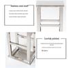 Wuxingdun Thickened 304 Stainless Steel Square Stool