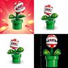Super Mario Carnivorous Plant Building Kit With Plastic Bricks For Creative Kids Play