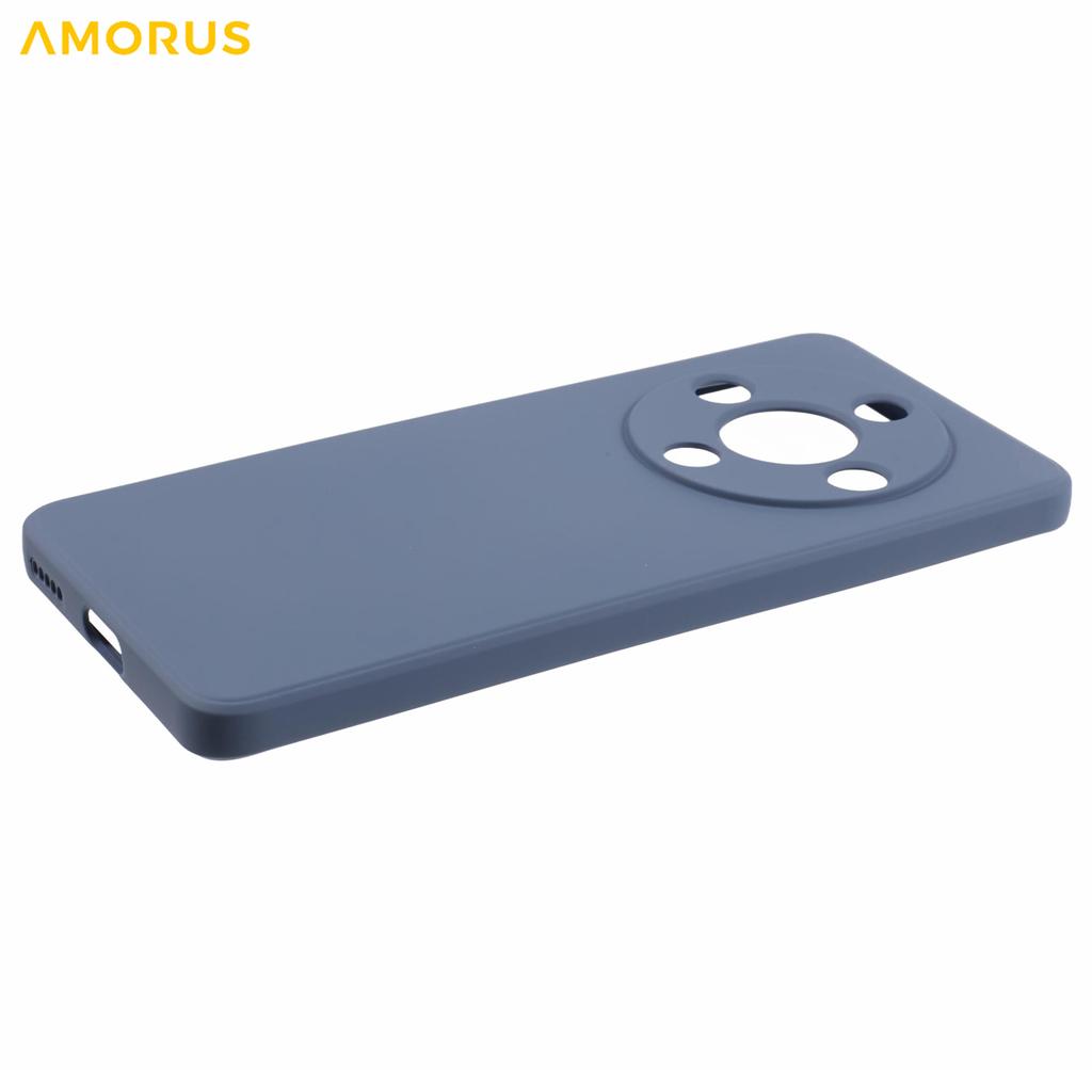 AMORUS Phone Case For Honor X9b 5G/Magic6 Lite 5G/X50 5G Precise Cutouts TPU Fiber Lining Shockproof Cover