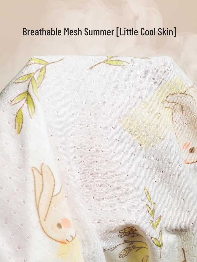 Bamboo Fiber Summer Baby Jumpsuit, Antibacterial & Breathable, for Infants & Toddlers