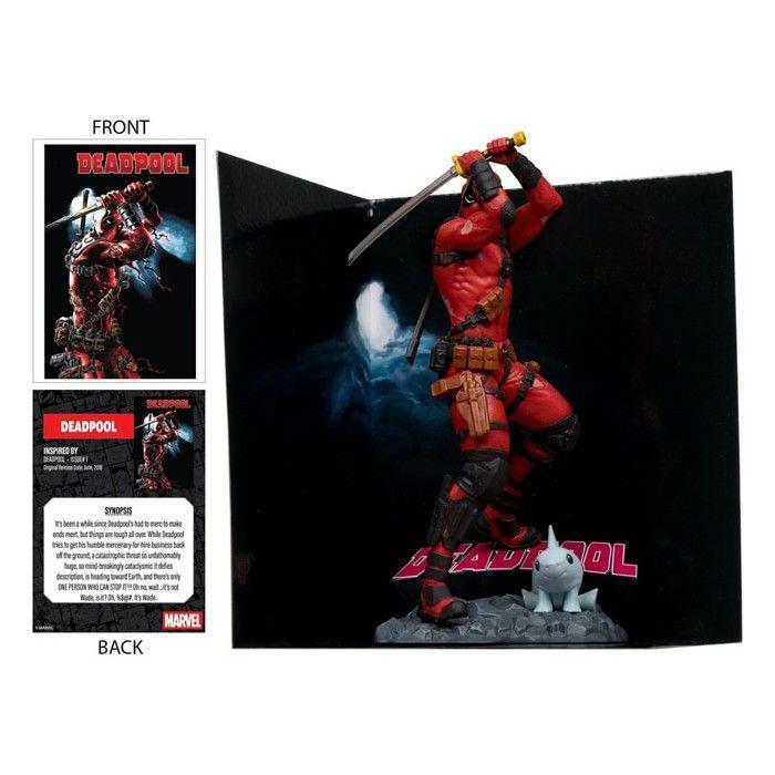 McFarlane Toys - Marvel Collection - Statuette 1/10 Deadpool (Deadpool N°1) 18 Cm